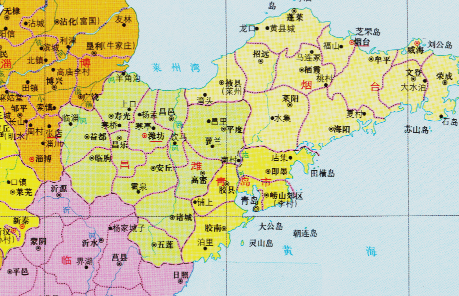 山東省最新區(qū)域劃分及高科技產(chǎn)品概述