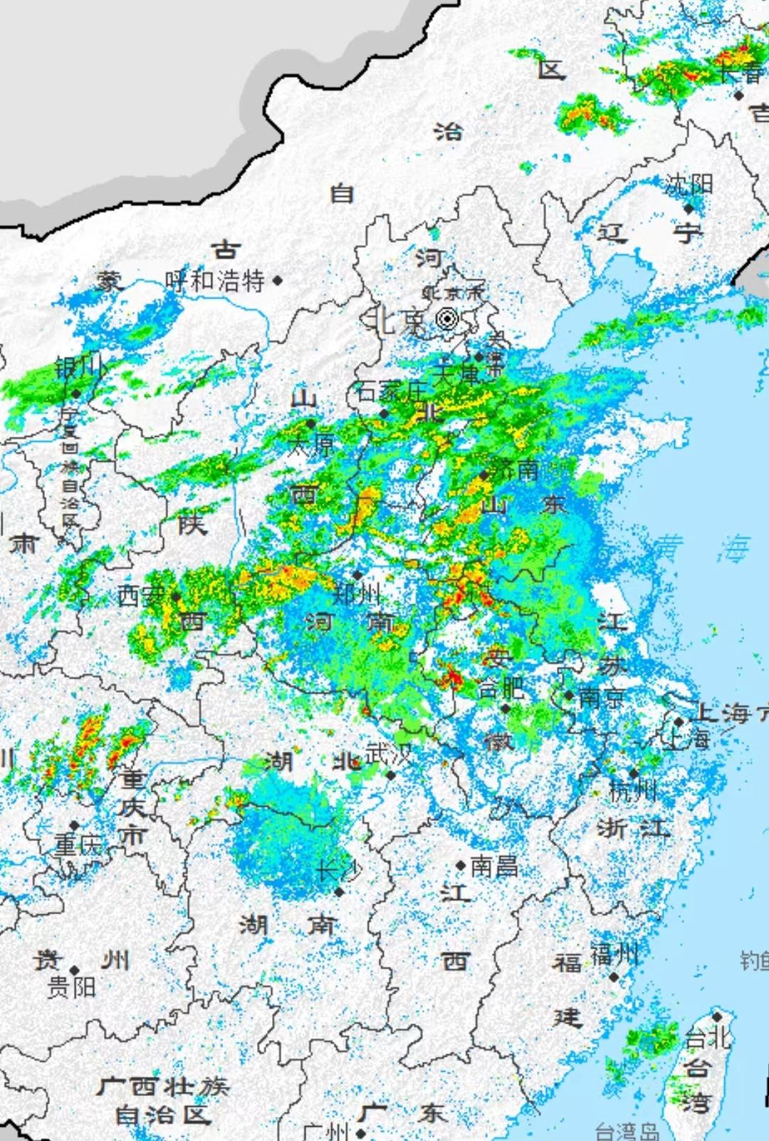 雷達(dá)降雨圖實時更新，掌握天氣變化，輕松應(yīng)對雨季